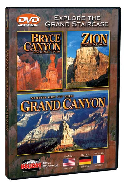Bryce, Zion & North Rim of the Grand Canyon DVD